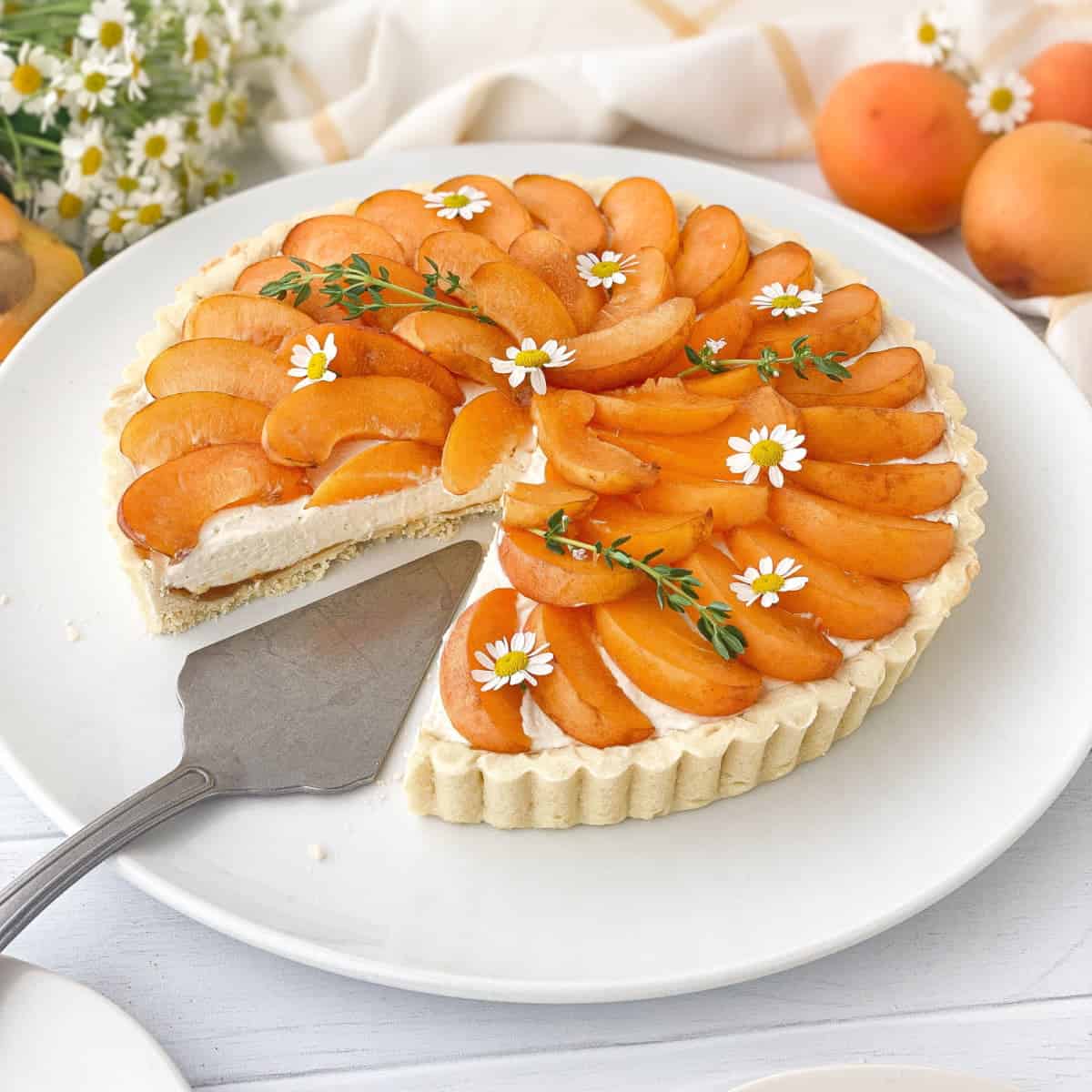 apricot tart